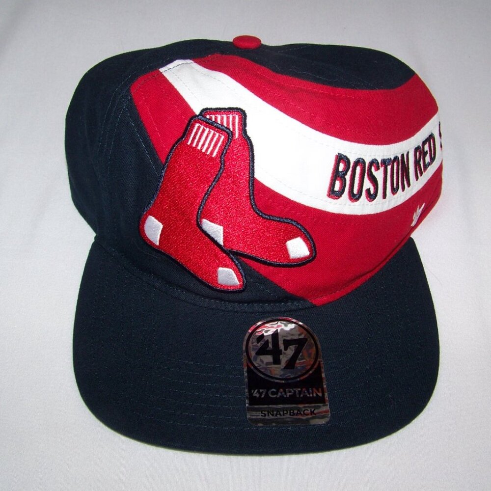 Boston Red Sox Snapback MLB Baseball Hat 47 Captain Brand Cap